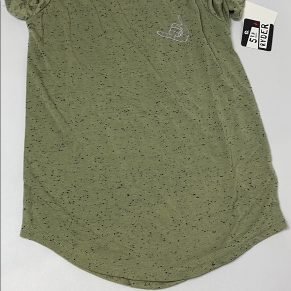 5th & Ryder green boys hang loose tee NWT - Picture 4 of 7